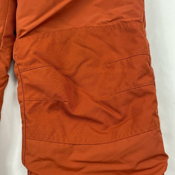 Lands End Squall Snow Pants Boys Girls Kids 12 Insulated Reinforced Knee Red - Picture 10 of 11